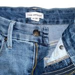 Good American  Good Waist Destroyed High Rise Cropped Jeans in Blue634 4/27 Photo 4