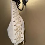 Weekday Lydia shoulder bag with lace detail in off white Photo 5