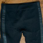 Hot Kiss black ribbed faux leather trim leggings - Size XL**refer to measurement Photo 2