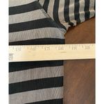 Chico's Travelers 2 US Large Striped Blouse Tunic Travel Preppy Career Office Photo 3