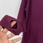 Free People  North Shore Purple Thermal SZ XS Photo 6