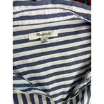 Madewell  Courier Button-Back Shirt in Stripe Mix XS Photo 10