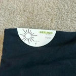 Aerie NWT OFFLINE By  OG Foldover High Waisted Super Flare Leggings Pants Size S Photo 5