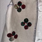 Santa Embroidered Cross Stitch Christmas Sweater Vest Size undefined Photo 6