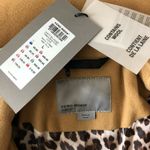 VERO MODA  Womens City Coat Winter Button Front Brown Size L Photo 2