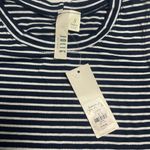 Cold Shoulder Striped Long Photo 3