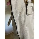 Michael Kors MK Cream Hamilton Leather Womens Purse Bag Tote Shoulder Bag Photo 7