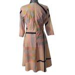 Mkrm 3/4 Sleeve Midi Dress Size Medium Pink Photo 7