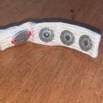 Juicy Couture Pam Gela E-Rhinestone Woven Bracelet Coral with Silver Crystal NWT Photo 4