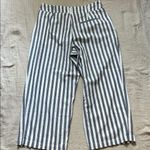 ZARA  Black and White Striped Wide Leg Pants Photo 2