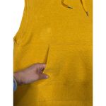 Lululemon Womens Easy Going Hoodie Sleeveless Gold Hooded Size 10 Relaxed Fit Photo 7