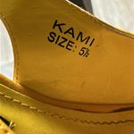 Yellow Slingback Heels by Shes Collection Size 5.5 Photo 9