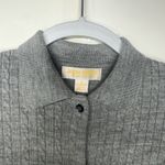 Brooks Brothers  Women’s Small Light Gray 100% Merino Wool Button Cardigan Photo 5