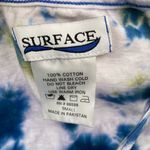 Surface Tie Dyed Mini Dress‎ Top Blue Photo 4