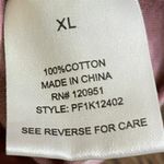 Pink republic Cropped Tie Dye Short Sleeve Tshirt Pink And Rose Size X-Large Photo 7