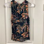 Evereve NWOT  Orange Ruched Sleeveless Tank Top Photo 1