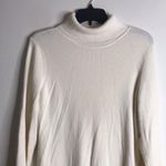 Orvis  ladies ribbed mock turtleneck pullover lightweight sweater size large Photo 1