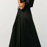 Baltic Born Vara Satin Maxi Wrap Dress Short Sleeve New Without Tags Photo 1