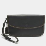 Coach 1941 Wristlet Black Glovetanned Leather Clutch - read description Photo 12
