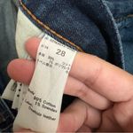 MOUSSY VINTAGE Dark Wash Straight Leg Jeans‎ Size 28 Blue Photo 2