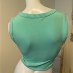Free People FP Movement Women’s Muscle Tank Top Green Size M/L Photo 4