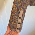 Anthropologie By  Women’s Puff Long Sleeve Knit 1/4 Button Down Henley Size Small Photo 6