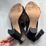Madewell Womens The Octavia Black Suede Ankle Strap Heels Size 7 Classic Preppy Photo 10
