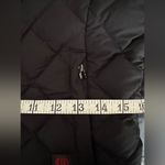 Kenneth Cole Reaction Black Quilted Down Zip Up Jacket Photo 10
