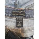 New York & Co. NY&C Bootcut Jeans Embroidered Back Pockets Sz 4P Photo 3