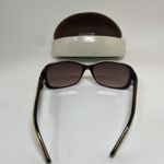 Coach  S2002 Black Logo Sunglasses Gradient Lenses Hard Shell Case Photo 8