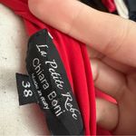 Chiara Boni  La Petite Robe Red Charisse Sheath Midi Dress Size 38 / Small Photo 6