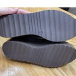 Silent D Nilly Women's 37 Brown Suede Front Zip Round Toe Ankle Platform Booties Size 7 Photo 8