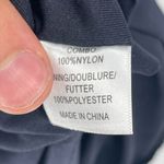 Adrianna Papell  Navy Blue Lace Lined Sheath Dress 3/4 Sleeve Size 8 Photo 6