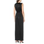 Diane Von Furstenberg  Sol wrap-effect satin wide-leg jumpsuit Size‎ 2 NWT Photo 2