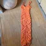 Likely  Vibrant Orange Maxi Dress Photo 3