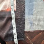 Soft Surroundings  Ainsley Abstract Kimono Earthtones Satin Cardigan Sz S/M Boho Photo 7