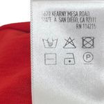 Vix Paula Hermanny Cyndi Dress Size Large Red Wrap Crinkled Voile Beaded Waist Photo 9