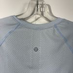 Lululemon Swiftly Tech Light Blue Lightweight Athletic Tee Top 6 Gym Athletic Photo 2