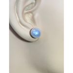 Sterling Silver AAA Pearl Earrings. Bridal Pearl Earrings. Fresh Water Pearls. White Photo 2