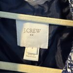 J. Crew Blue & White Tweed City Coat | Size 4 Photo 5
