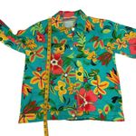 Vintage R & B Collection Floral Retro Denim Jacket Button Down Long Sleeve Small Multiple Photo 9