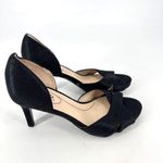 Life Stride Women'sâBlack Peep Toe Mykonos Dâorsay Sandal Heelsâ Size 7.5 Photo 5