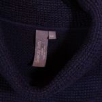 Sweaty Betty Boucle Funnel Neck Cotton Knit Stretch Pullover Sweatshirt Sweater Photo 1