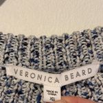 Veronica Beard Ryce Sweater Size XS Blue Cotton Confetti Spring Crewneck Photo 3