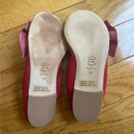 FERCA 81 Italian Leather Red Bow Ballet Flats Shoes Size 38 New Photo 10