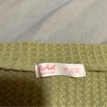 Romwe Light Green thermal crop top Photo 1