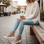 Kaanas Caramel Suede Chelsea Ankle Mid Top Slip on Sneaker Size 7 Preowned Tan Photo 0