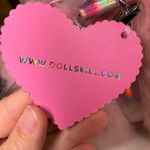 DOLLS KILL SUGAR THRILLZ PINK FAUX FUR SHAGADELIC HOLOGRAPHIC WEEKENDER NWT Photo 4