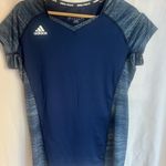Adidas women Blue Performance Shirt Photo 1