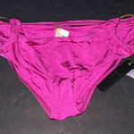 Vitamin A  Fuschia Bikini‎ Bottom W/Rings nwt Photo 0